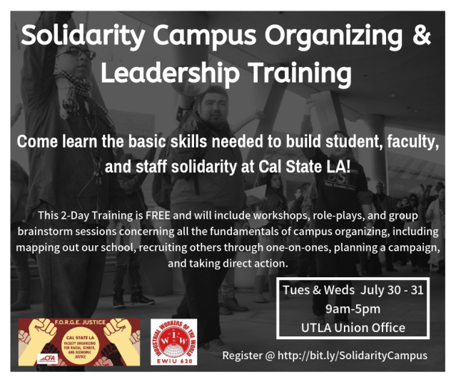 Solidarity Campus Organizing and Leadership Training-2